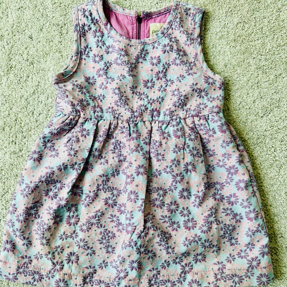 Baby Girl Peek Fancy Floral Dress - perfect for Spring and Easter